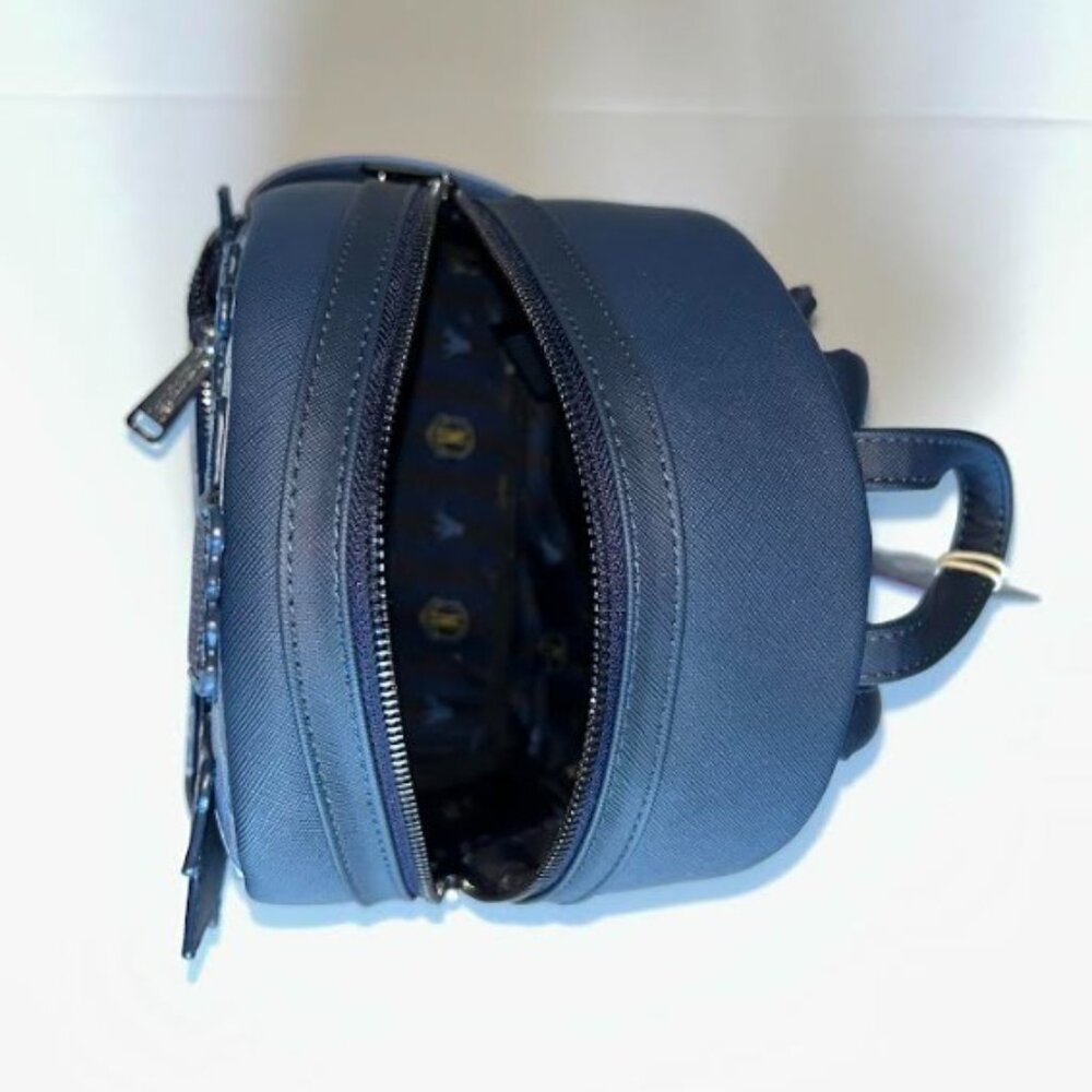 Loungefly Addams Family Wednesday Nevermore Academy Castle Glow Mini Backpack - Picture 9 of 13